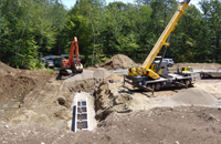 Sunday River Bridge Construction